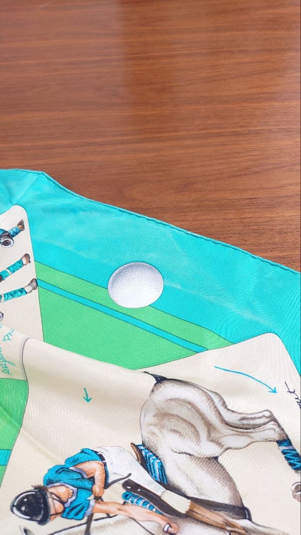 HERMES CUP PALM BEACH 大判スカーフ