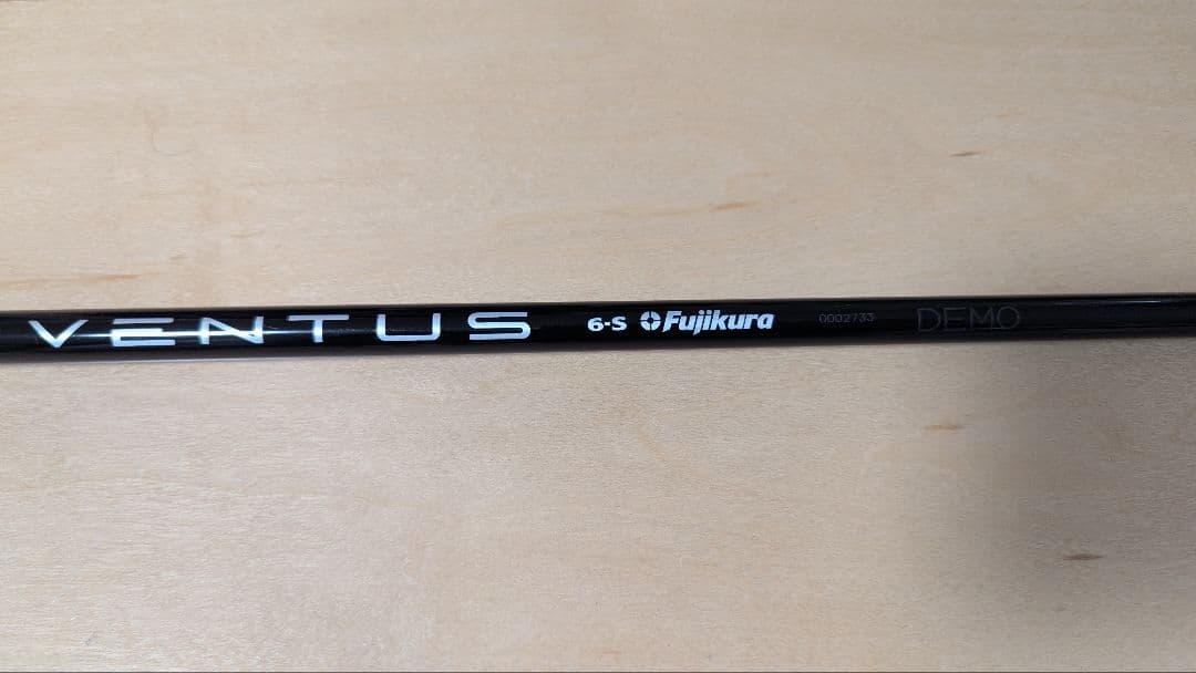 美品 ベンタス BLACK 6S 5w42㌅仕様 日本正規品 TMスリーブ付