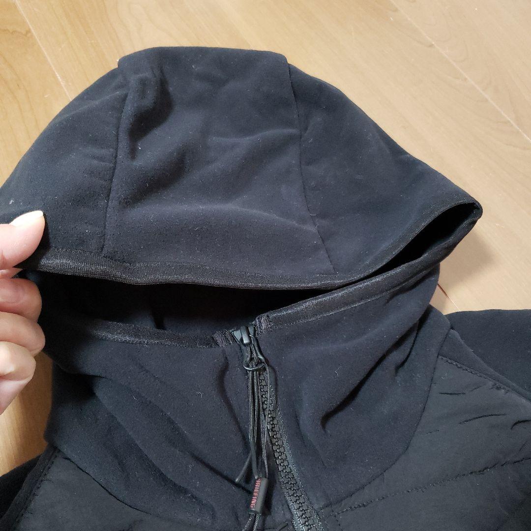 BRIEFING ブラック フード付きジャケット　L　試着のみ