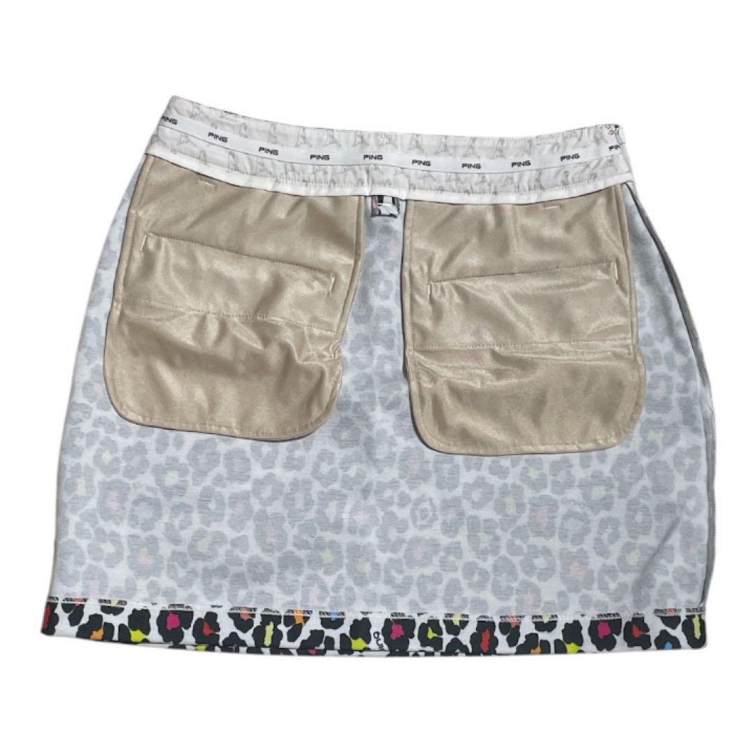 PING レオパード柄 セットアップ 上M下S 完売品 美品 ゴルフウェア