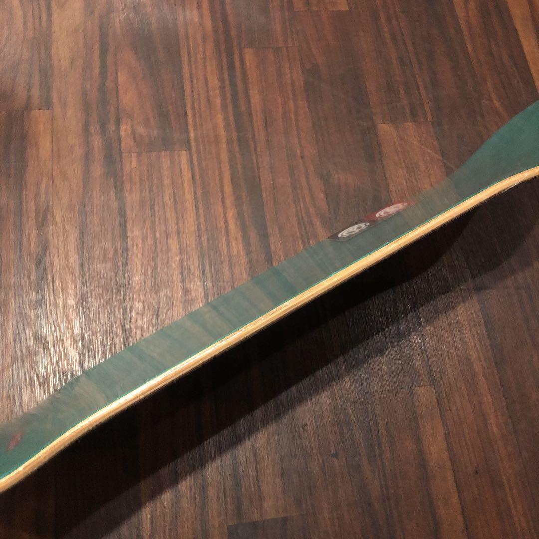 新品エレメントelement skateスケートデッキ7.7インチ黒チームロゴ