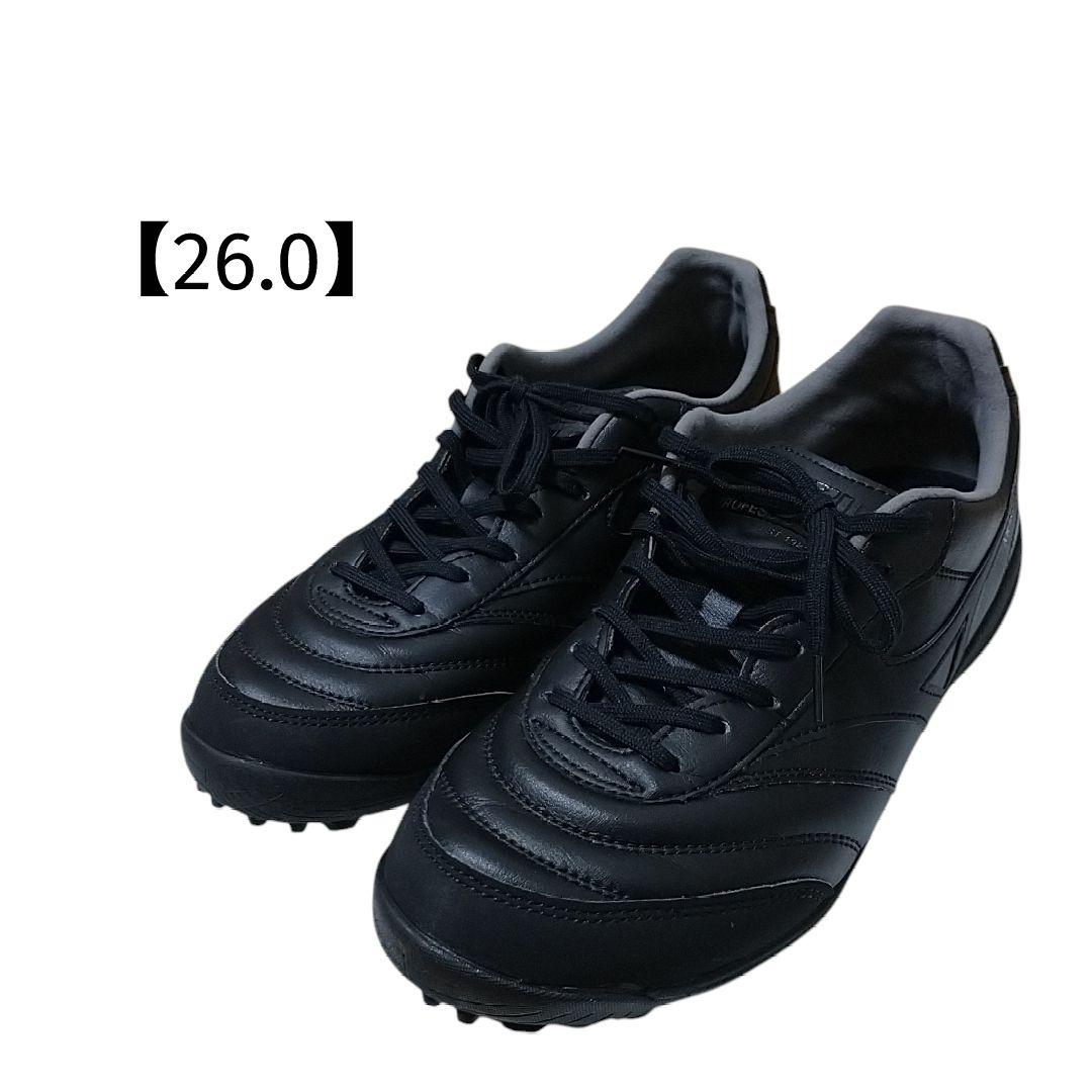 ミズノ モレリア サラ PRO TF フットサルシューズ 26.0サイズ 黒