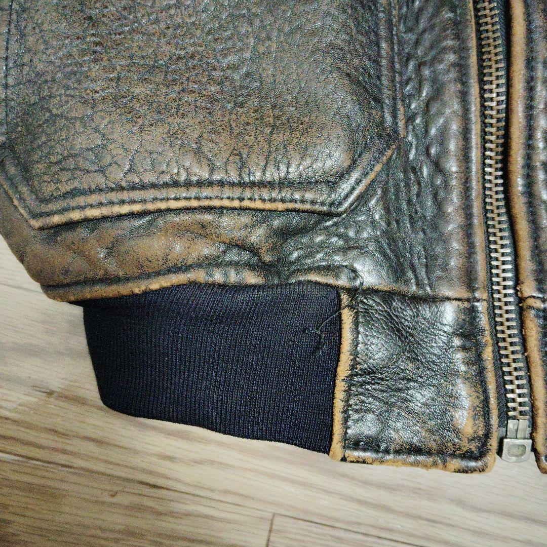 90s　AVIREX G−1フライトジャケット　レザー