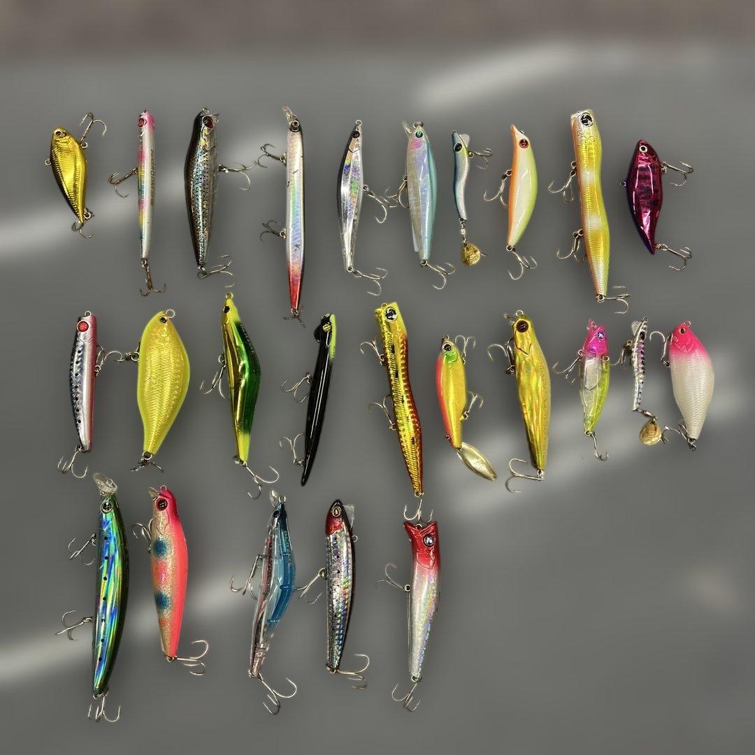 マ*ス様 B 釣り　ルアーセット　25点まとめ　現状品