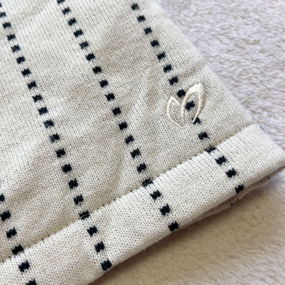 美品　マスターバニー　セットアップ　ストライプ　中綿　スカート　蓄熱　ジャケット