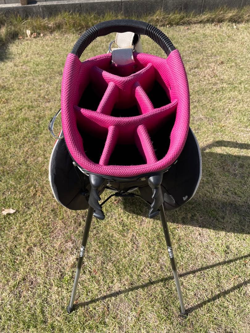 HONMA TOUR WORLD キャディバッグ ホワイト/ピンク