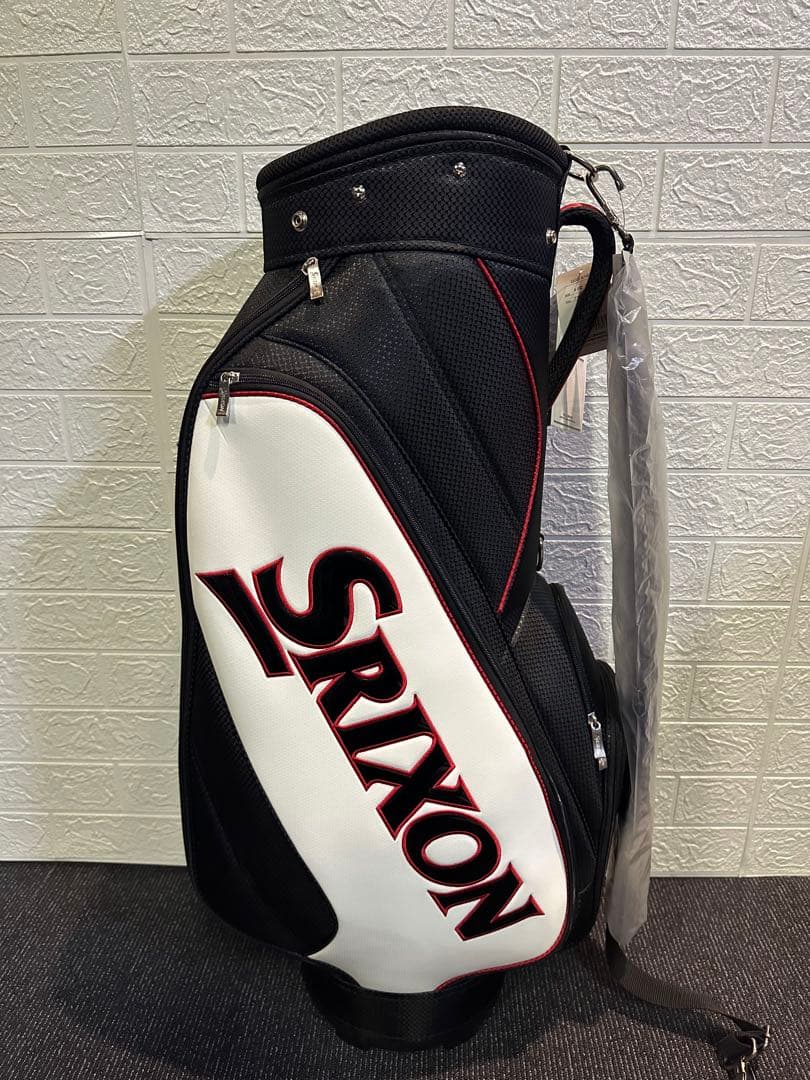 SRIXON スリクソン 9.0型 3kg ブラック×ホワイト キャディバッグ