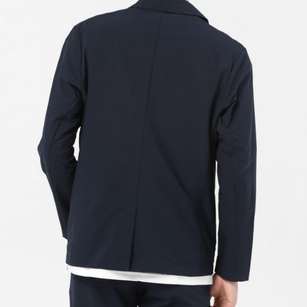 新品　デサント テーラードジャケット　ビジネス　ゴルフ　ネイビー　XL