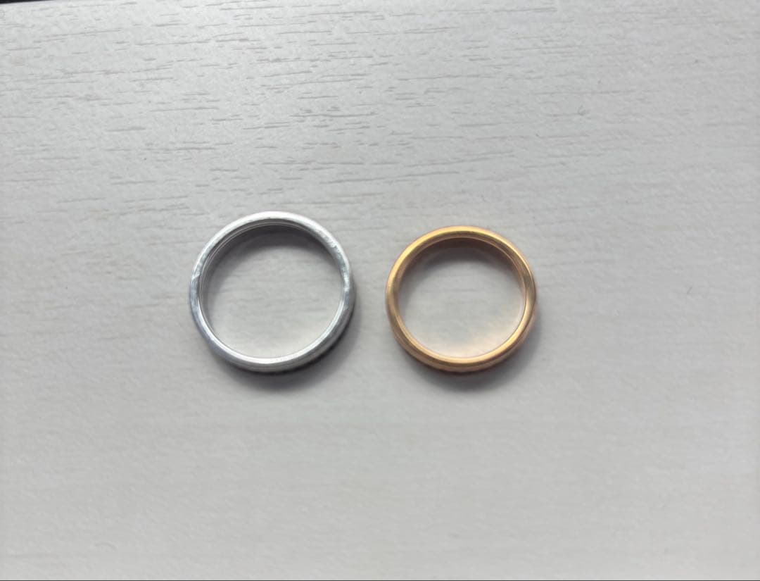 ブシュロン　キャトルリングセット　私的刻印あり