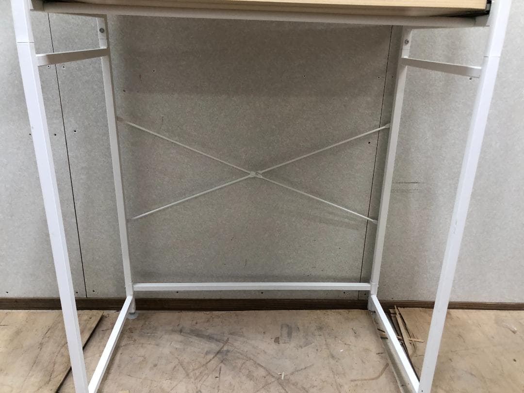 『大人気』可動式 天板 ゴミ箱 スライド 可動棚 幅80cm　250330-2