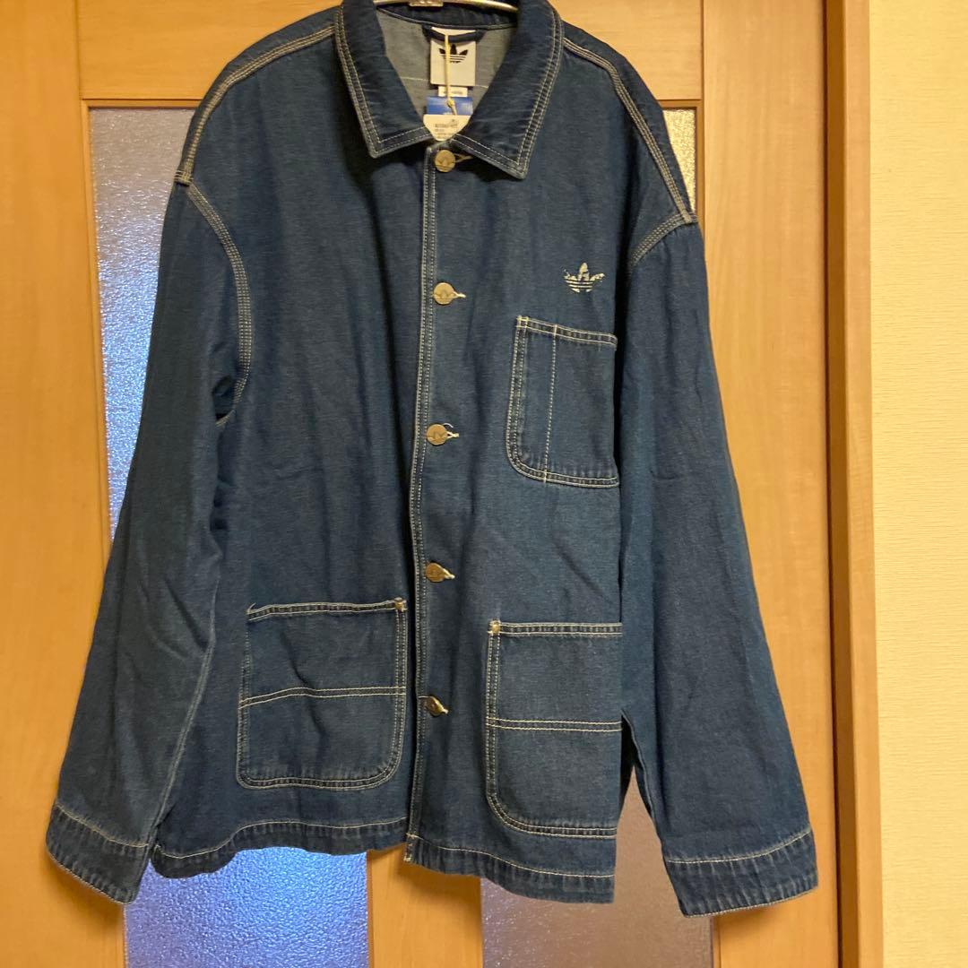 むら様専　adidas U COVERALL インディゴ　デニムジャケット