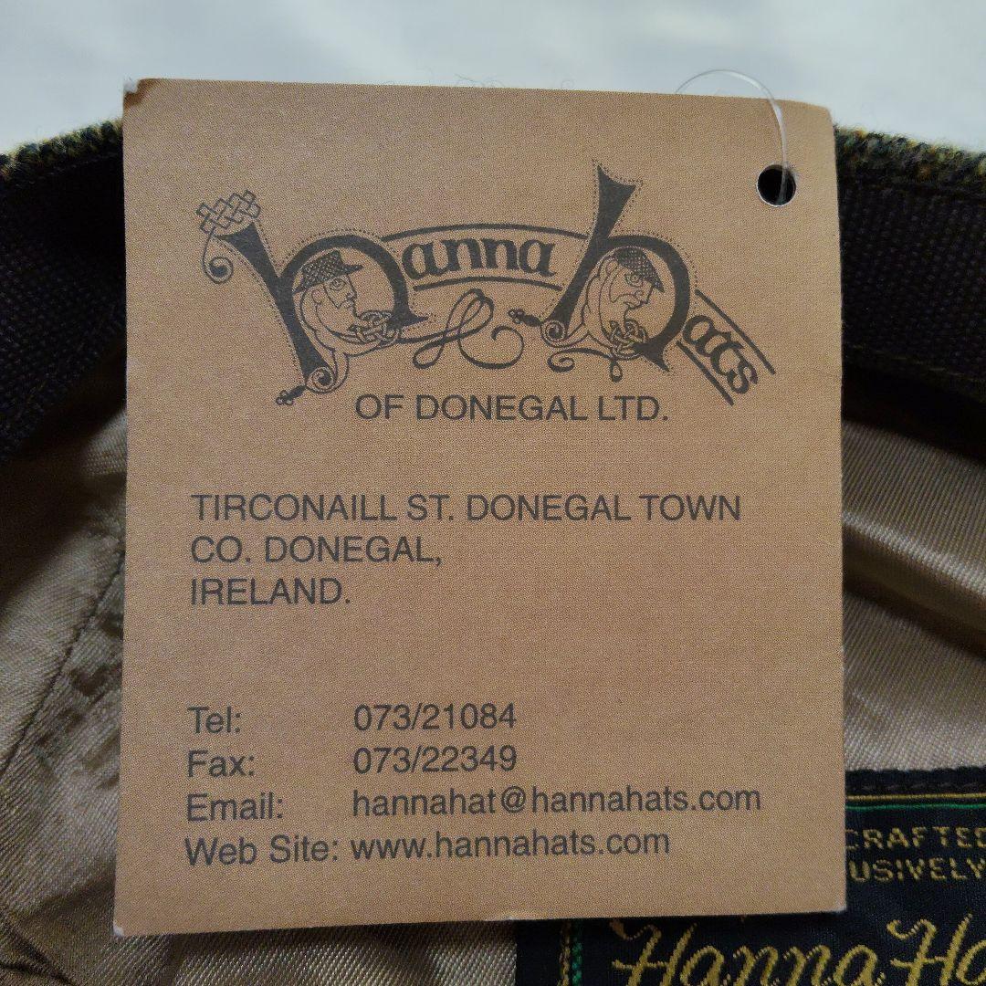 新品 Hanna Hats ヴィンテージ ドネガルツイード パッチワークハット