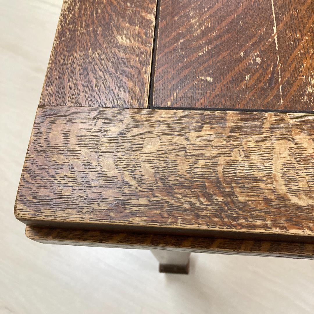 イギリス　アンティーク　ドローリーフテーブル　ダイニングテーブル　伸縮