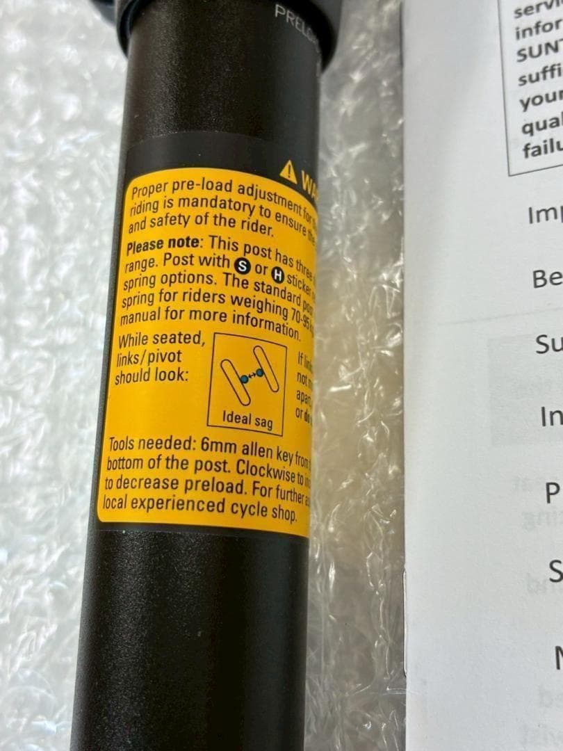 Brfveob マウンテンバイク シートチューブ 27.2mm 衝撃吸収シートチ