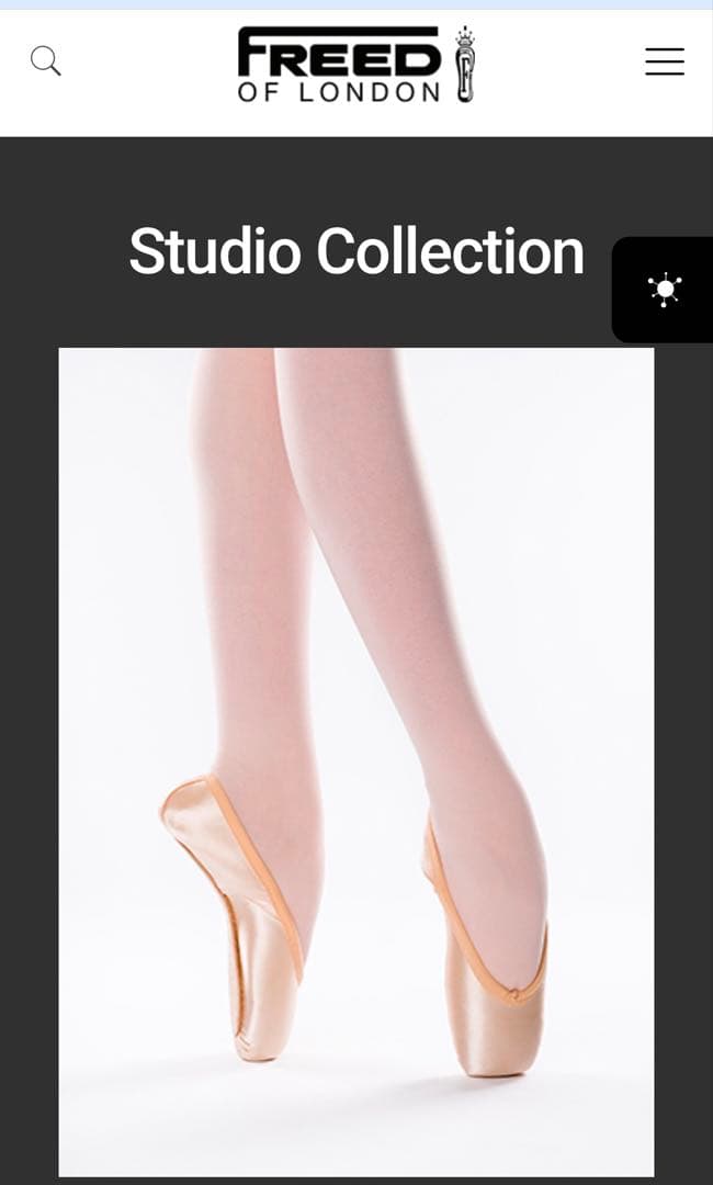 Freed of London ポワント新品5.5 E幅