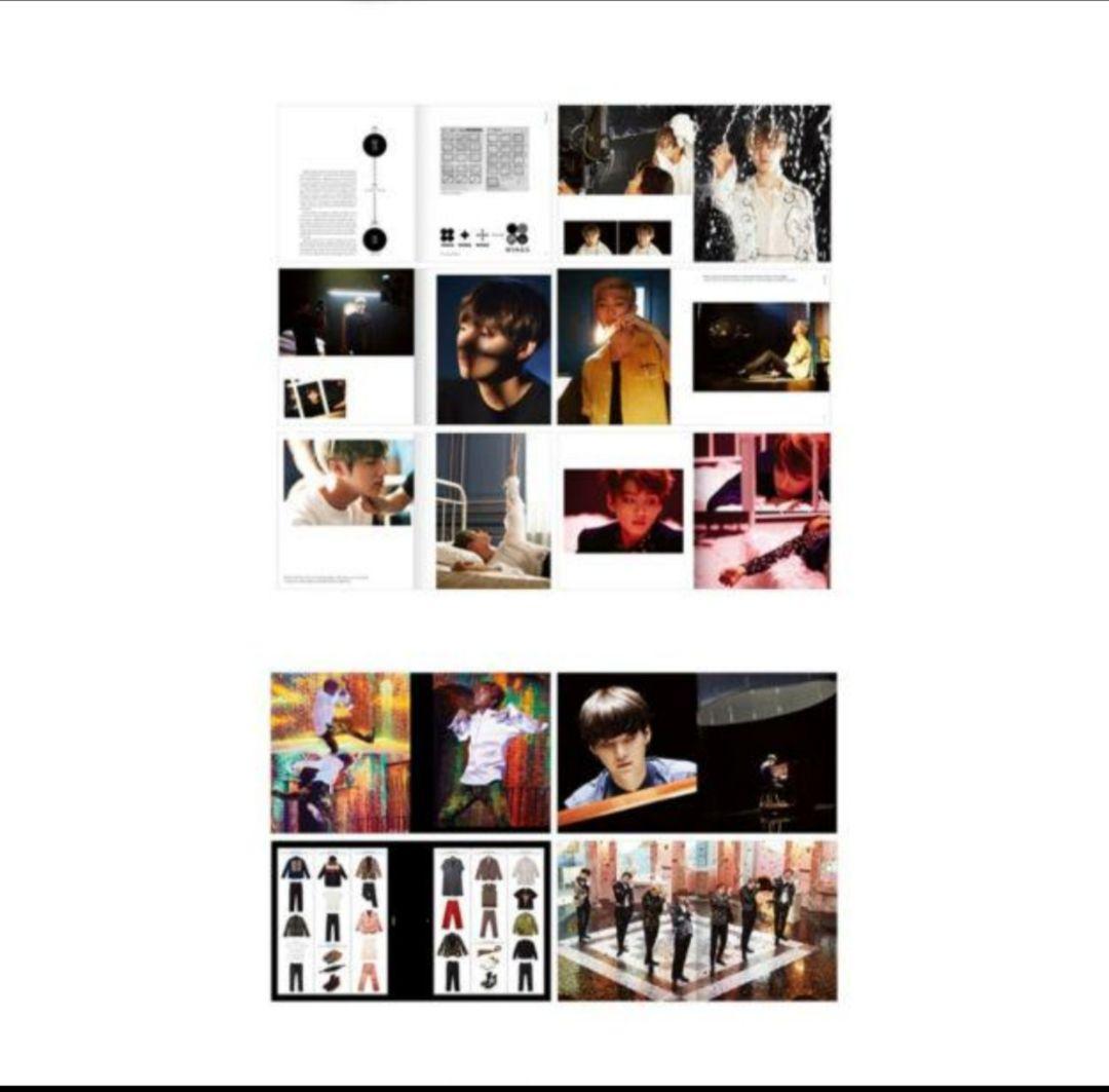 BTS 防弾少年団 WINGS CONCEPT BOOK 未開封