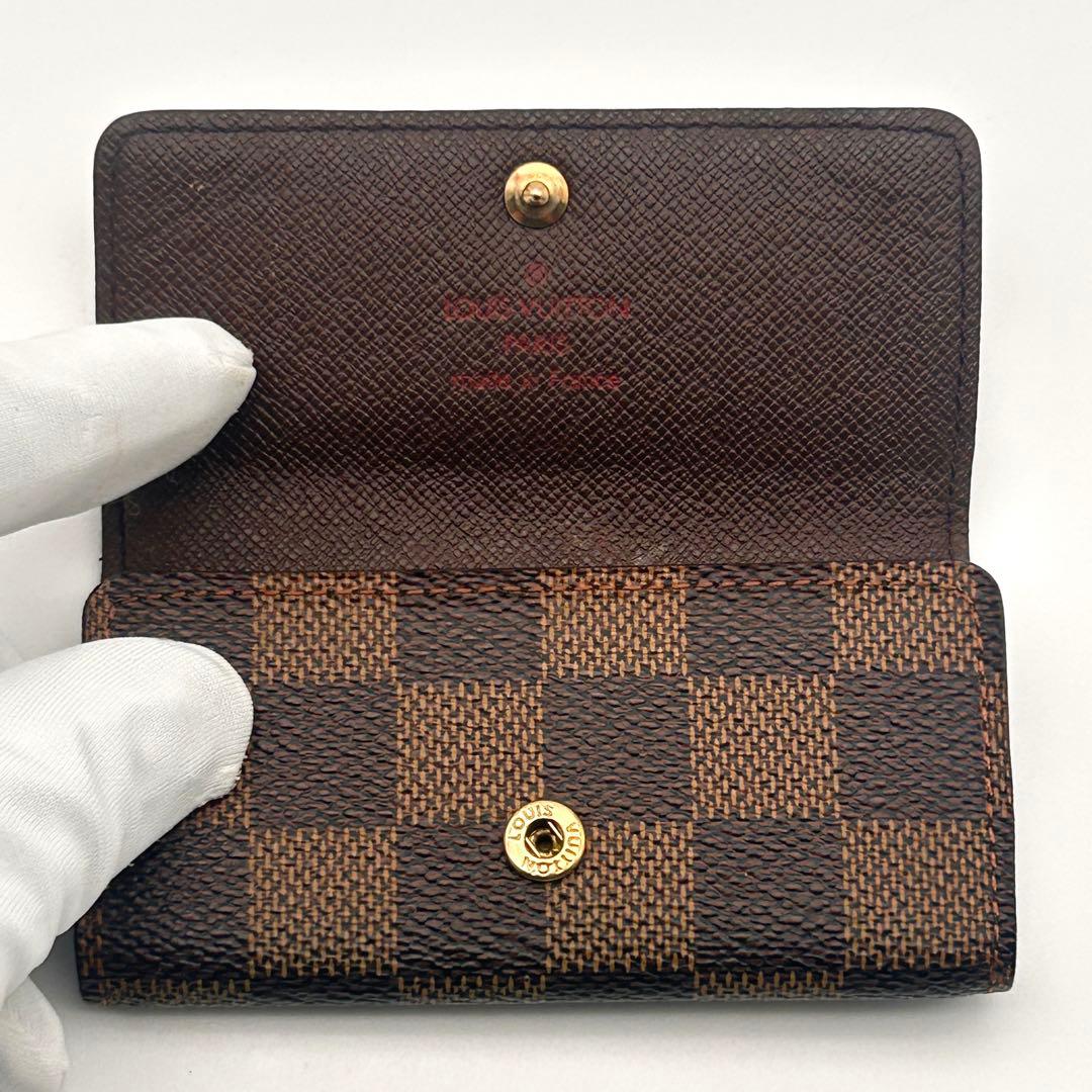 美品✨ LOUIS VUITTON ダミエ キーケース ミュルティクレ4