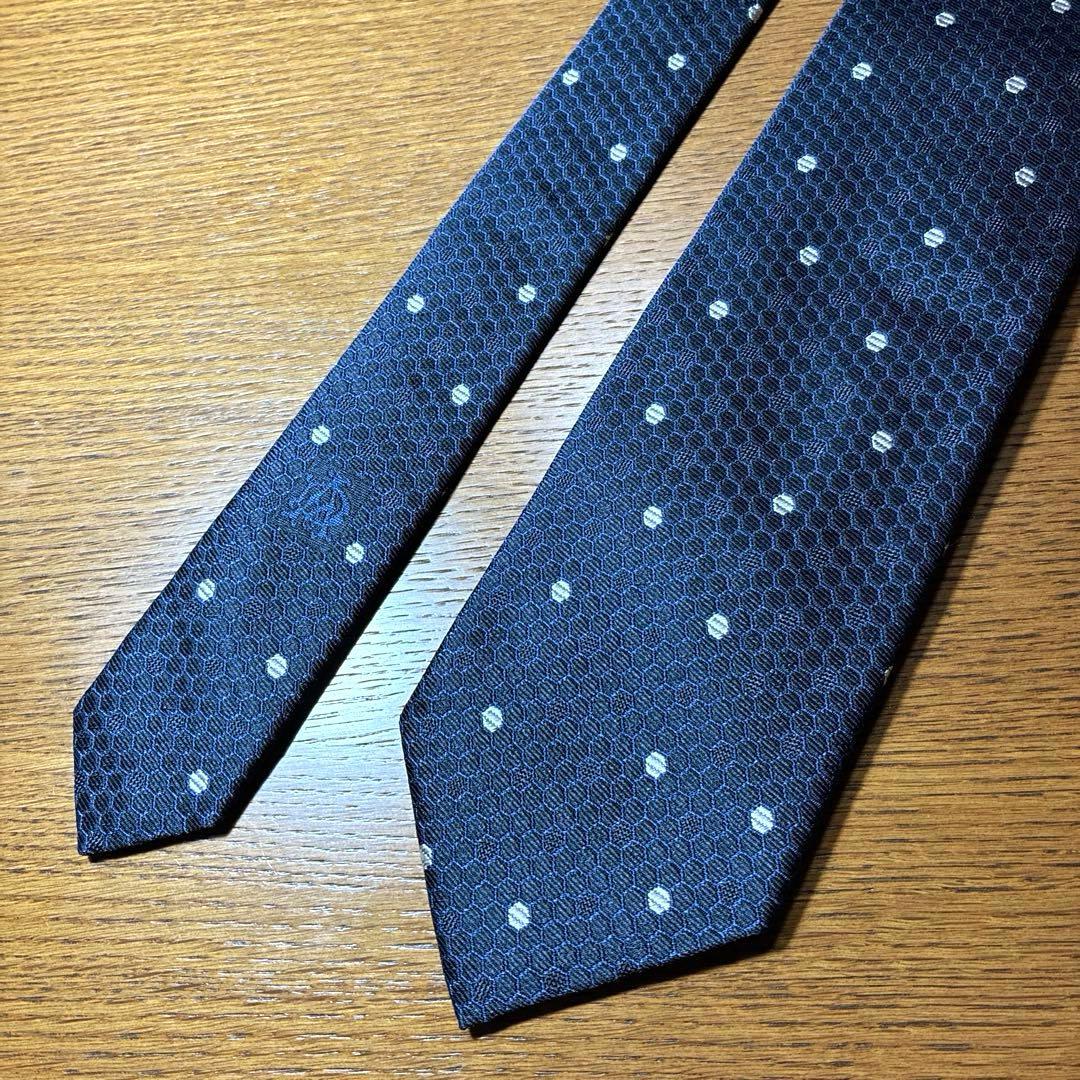 【美品】dunhill ダンヒル JFA日本代表 公式ネクタイ