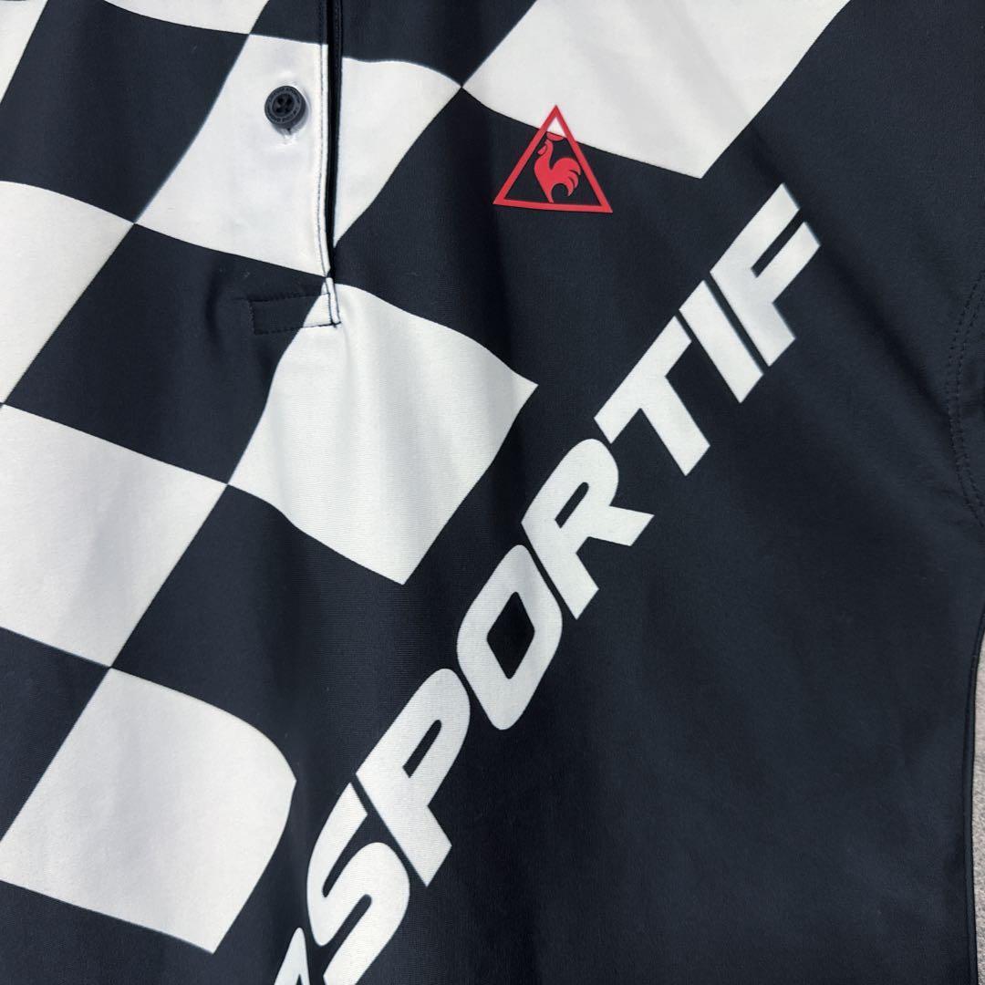 le coq sportif golf ルコック 半袖 ポロシャツ ブラック M