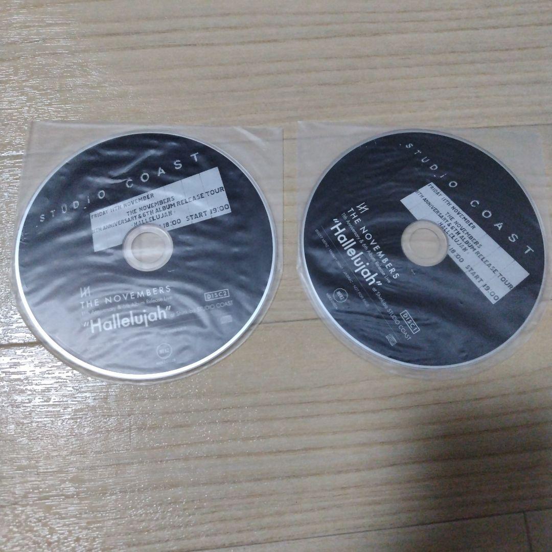 THE NOVEMBERS　hallelujah liveCD ノベンバ