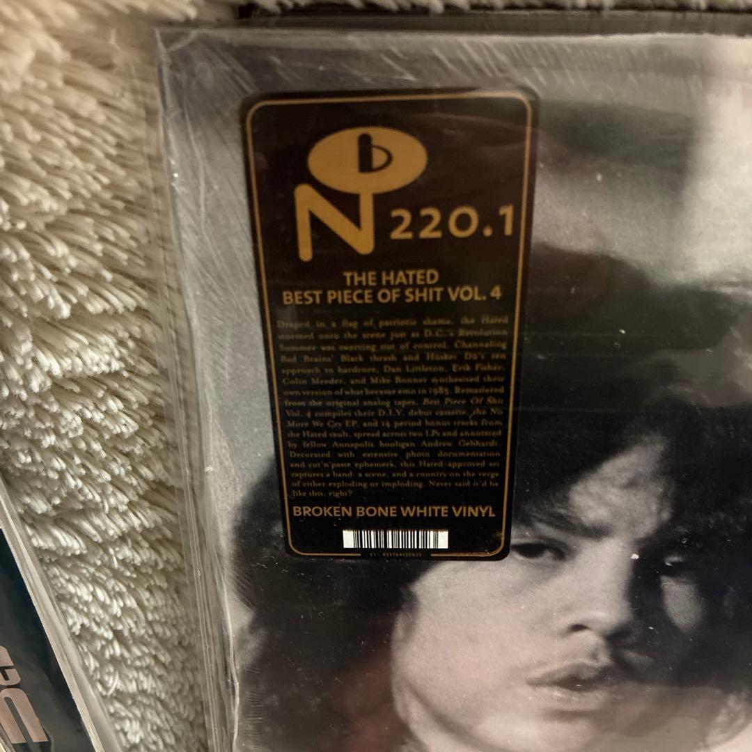 the hated LP カラー盤　未開封