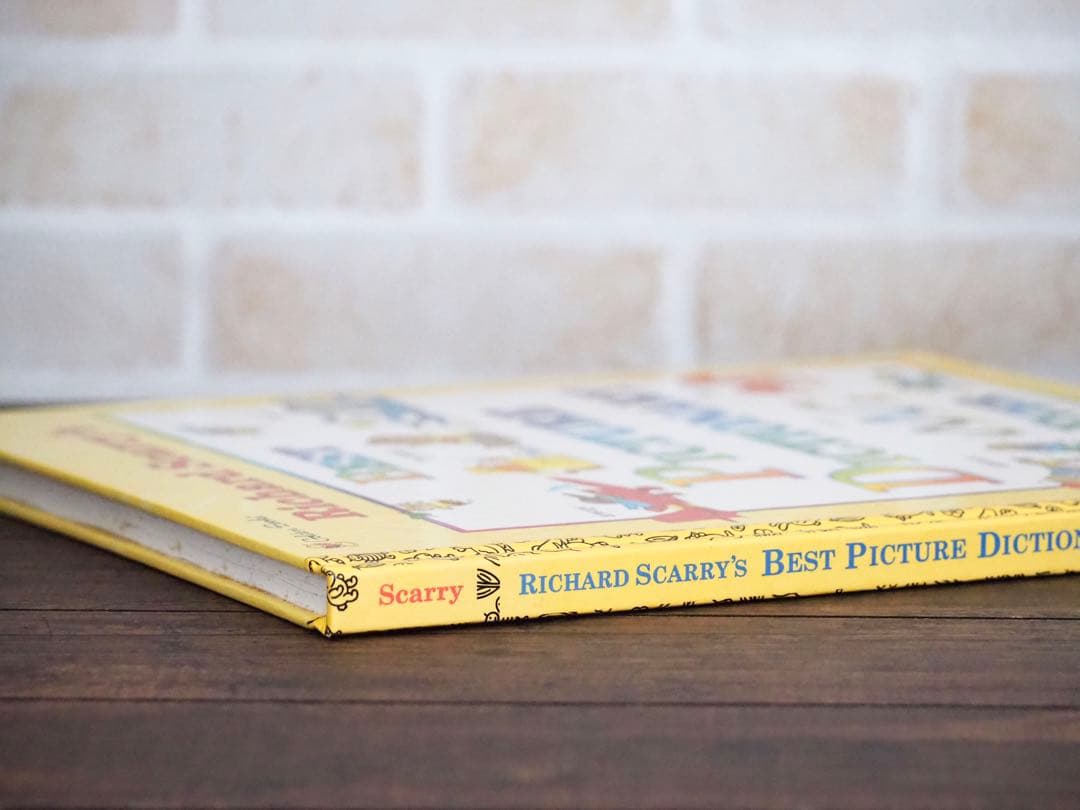 5348. リチャードスキャリー ゴールデンブック 洋書 絵辞書