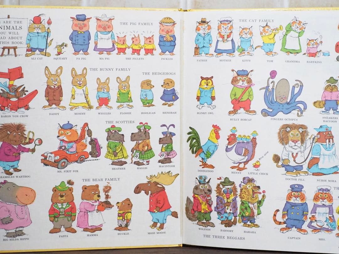 5348. リチャードスキャリー ゴールデンブック 洋書 絵辞書