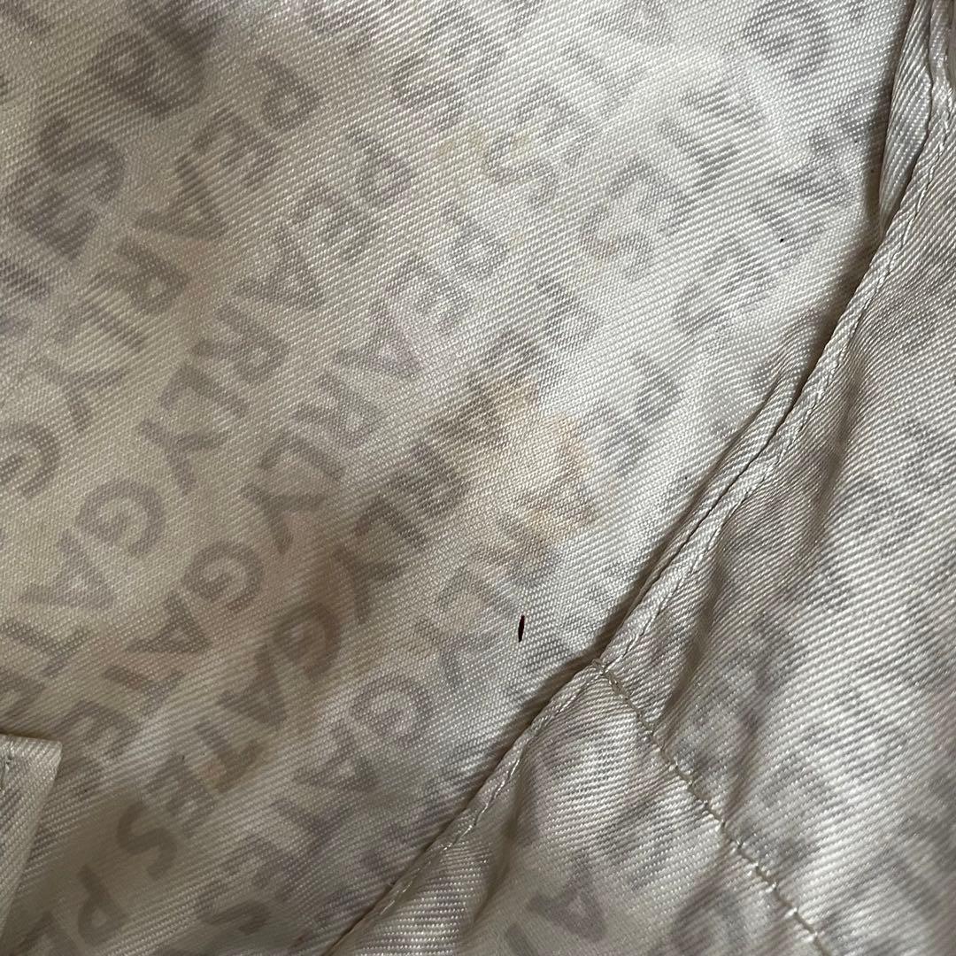 ★BN4085□パーリーゲイツ カートバッグ ベージュ系 ゴルフ