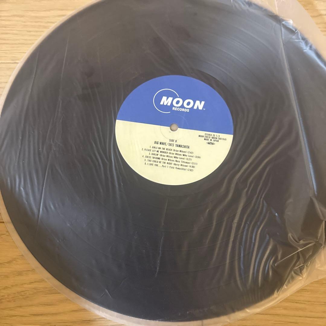 即日発送❗️山下達郎　Big Wave ビッグウェイブ　貴重シール帯 1984