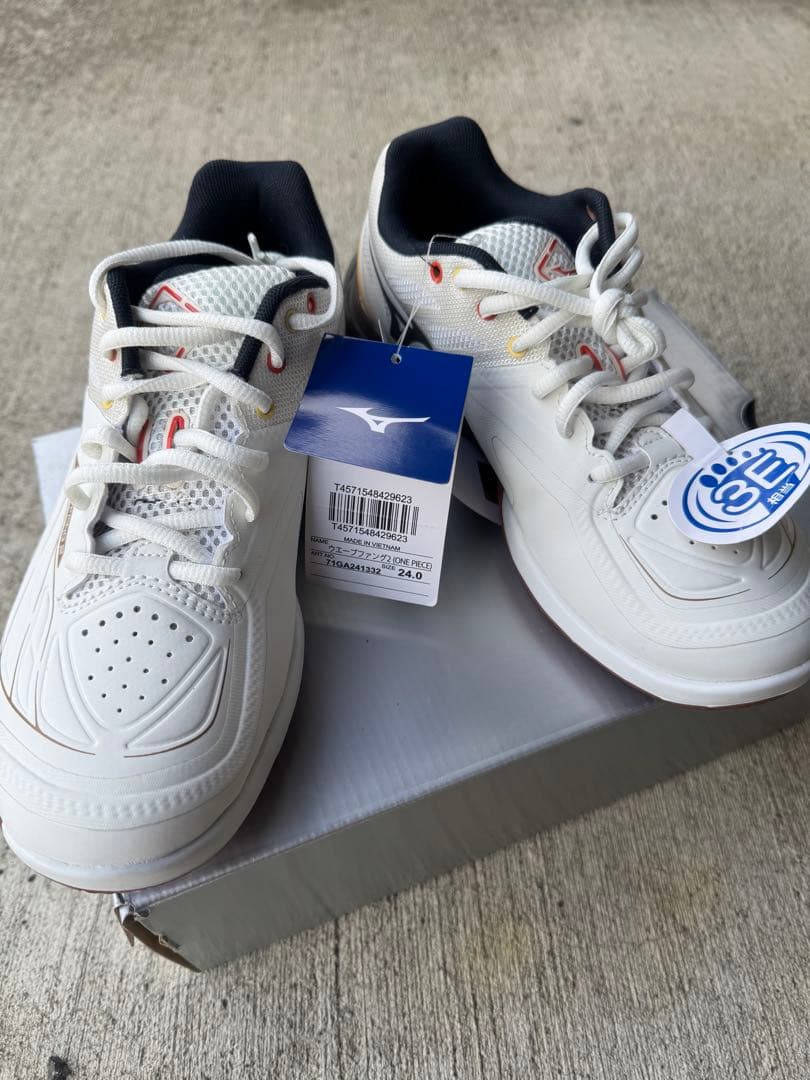 【新品未使用】半額以下MIZUNOウェーブファング2 ワンピース限定モデル24㎝