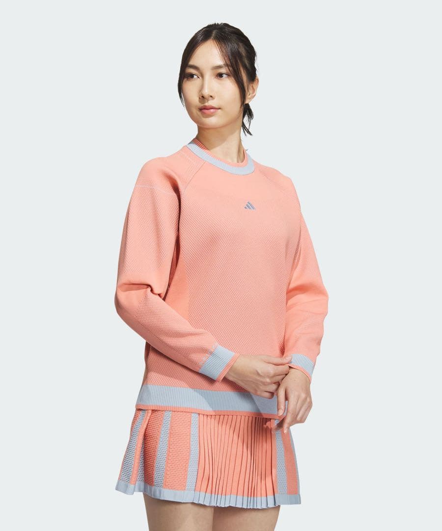 adidas PRIMEKNIT プルオーバー長袖セーター