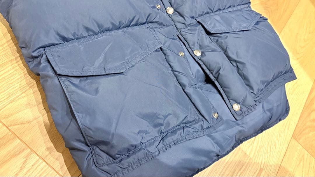 Woolrich ダウンベスト 70s〜80s スナップボタン　ネイビー