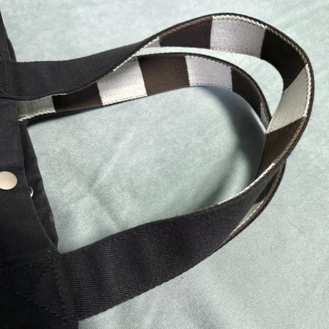 PORTER ポーター ペイント キャンバス地 トートバッグ ブラック