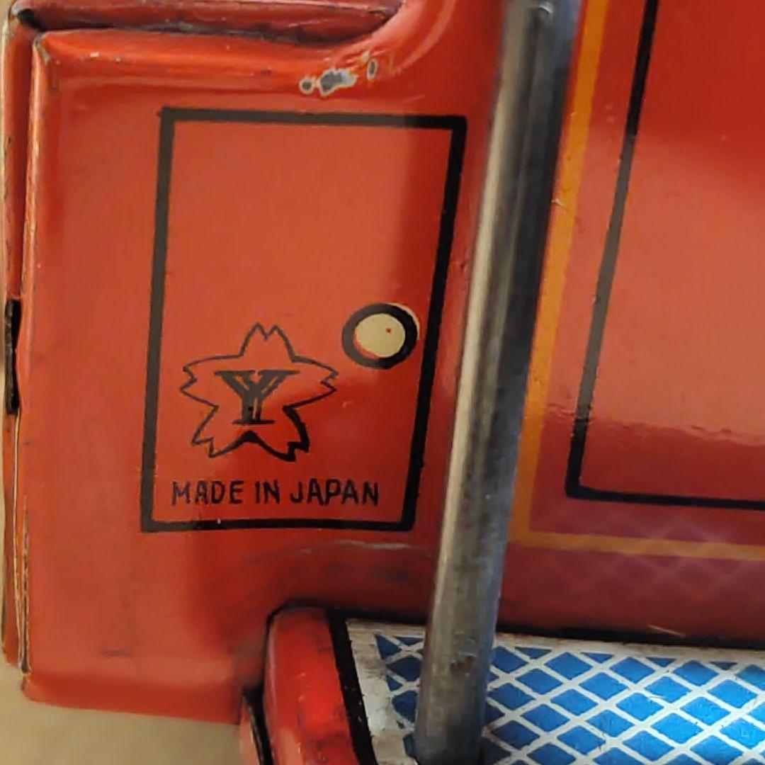 ブリキ 消防車 はしご車 日本製 当時物 アンティーク