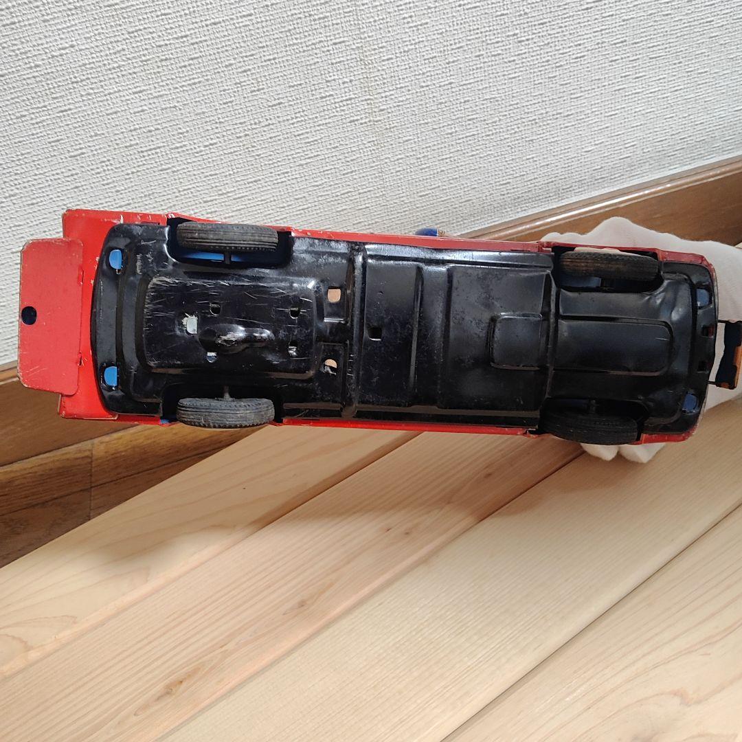 ブリキ 消防車 はしご車 日本製 当時物 アンティーク