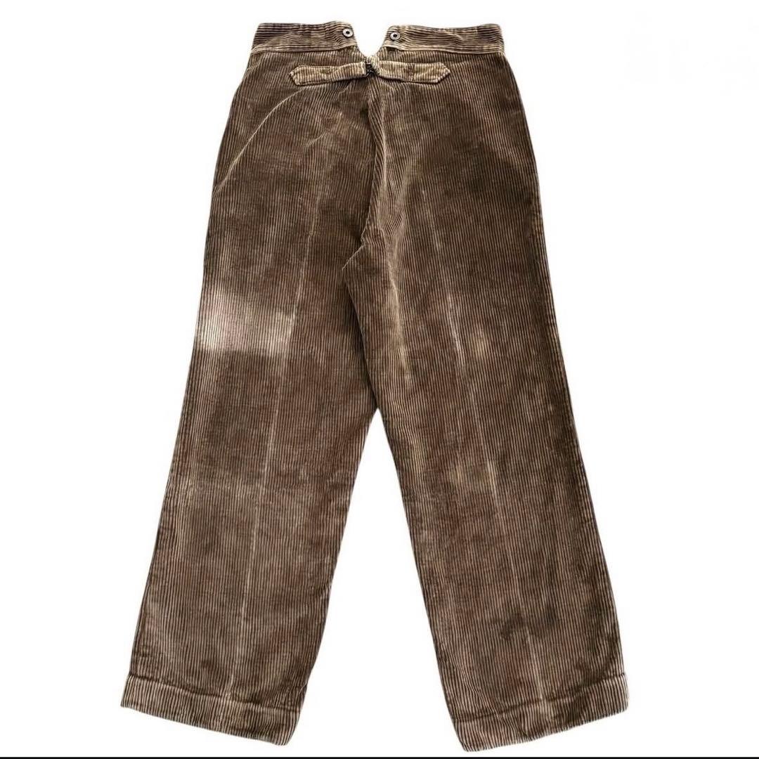 50s ヴィンテージ フレンチ コーデュロイパンツ ユーロ ビンテージ 古着