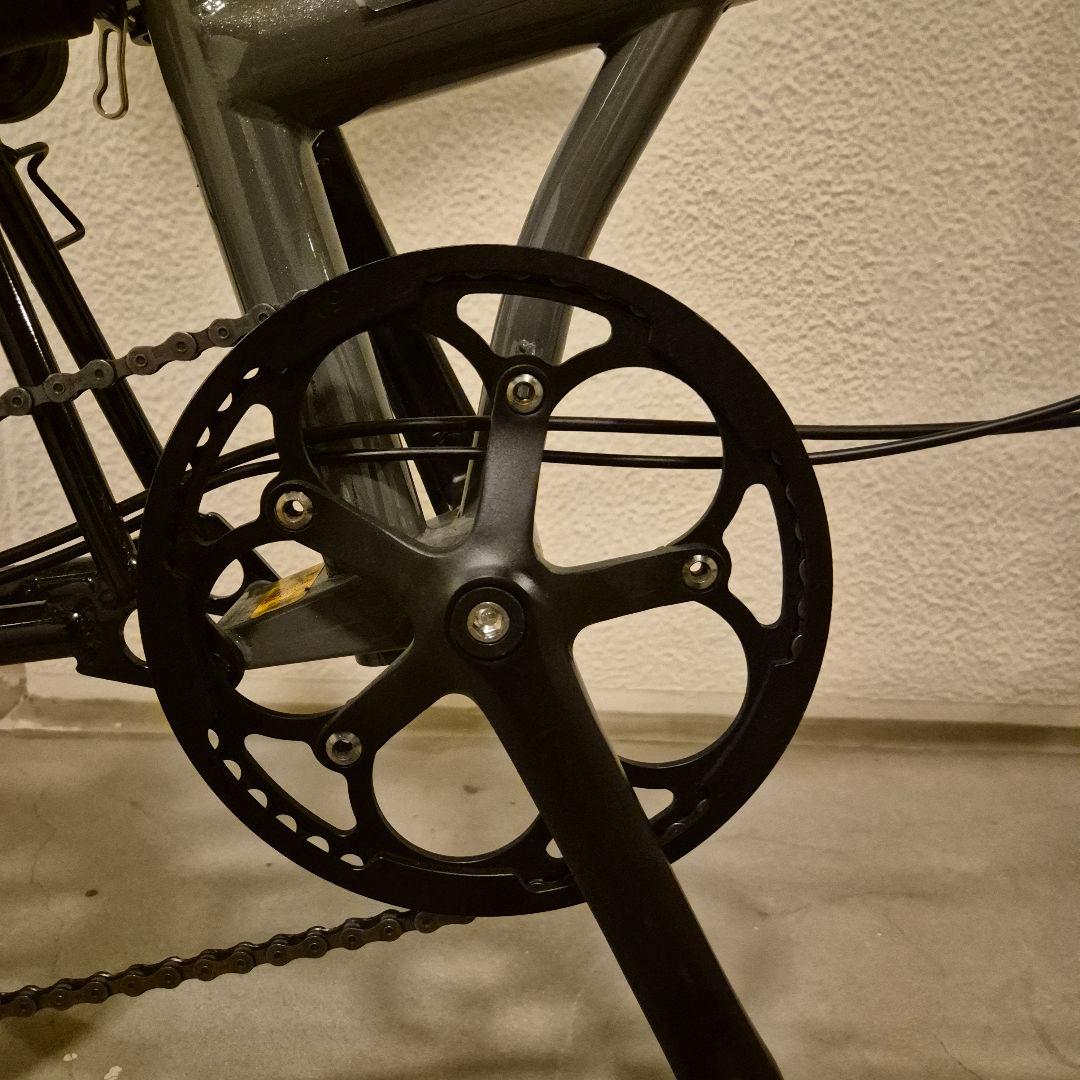 ブロンプトン風 折りたたみ自転車