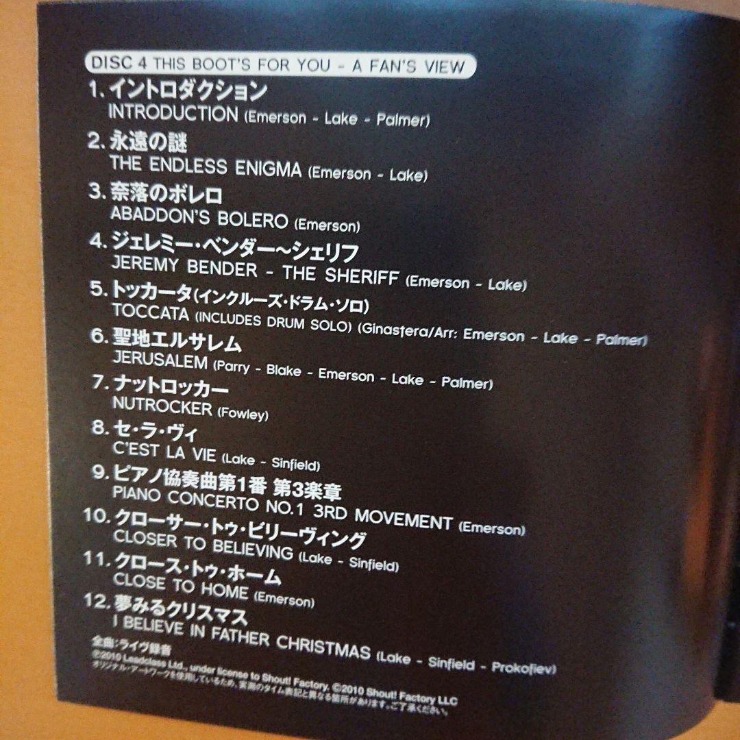 《４CD》エマーソン　レイク＆パーマー　ア・タイム・アンド・ア・プレイス