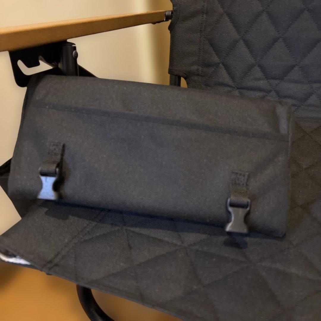 WAQ 折りたたみアウトドアチェア ブラック