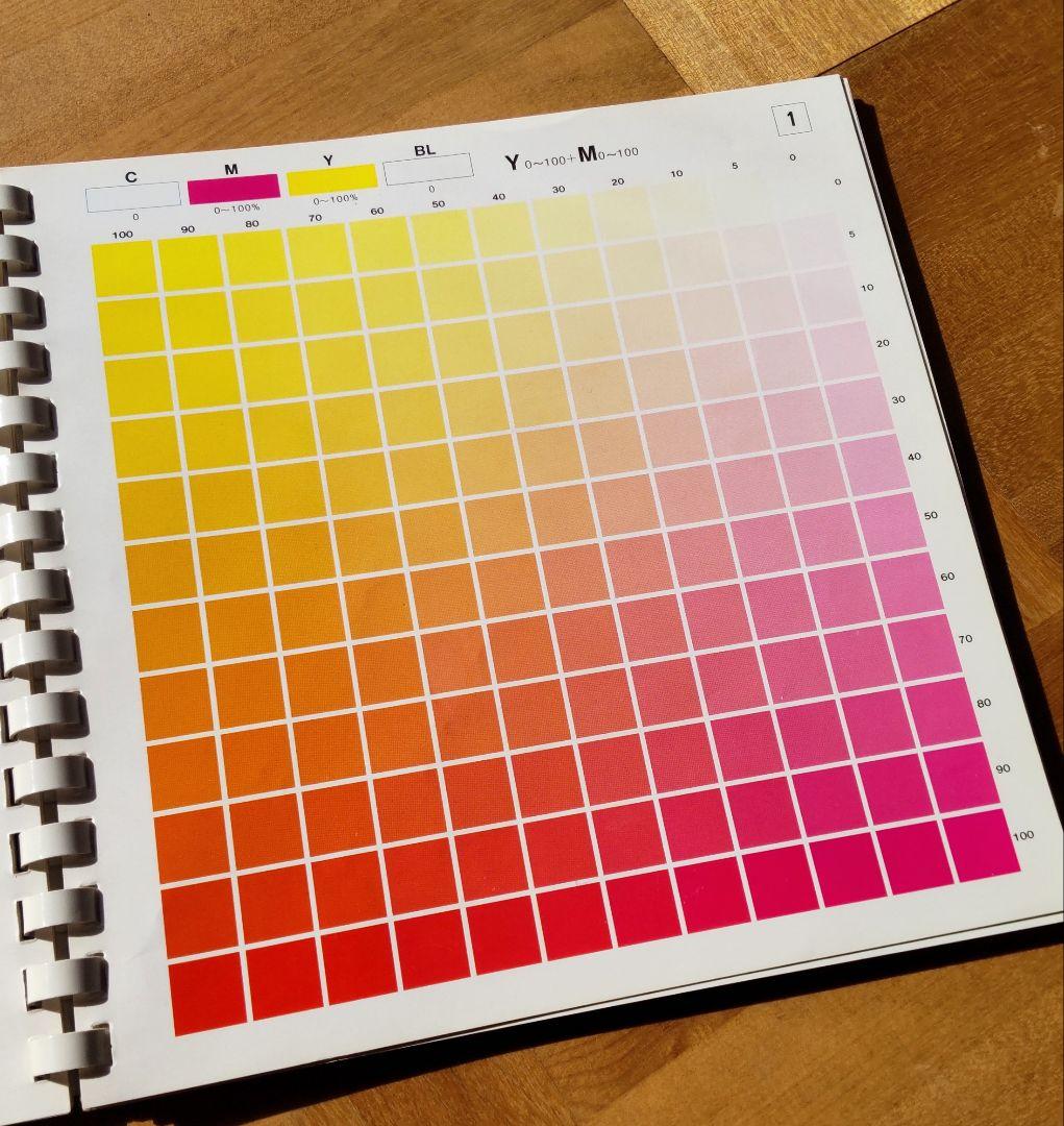 大日本インキ化学DICカラーガイド第１4版 & カラーチャート