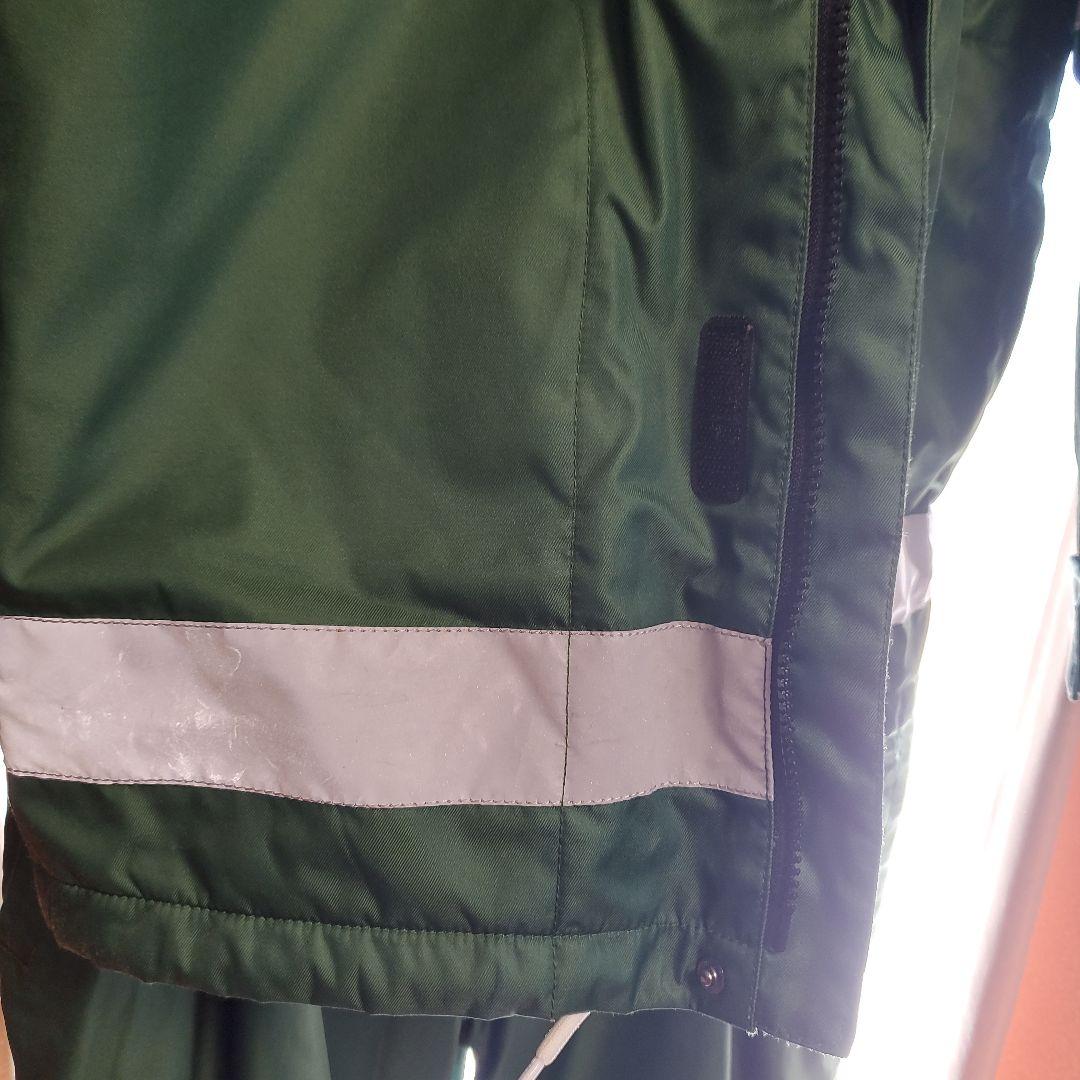 TECHNINE 緑 スキーウェア ジャケットパンツセット