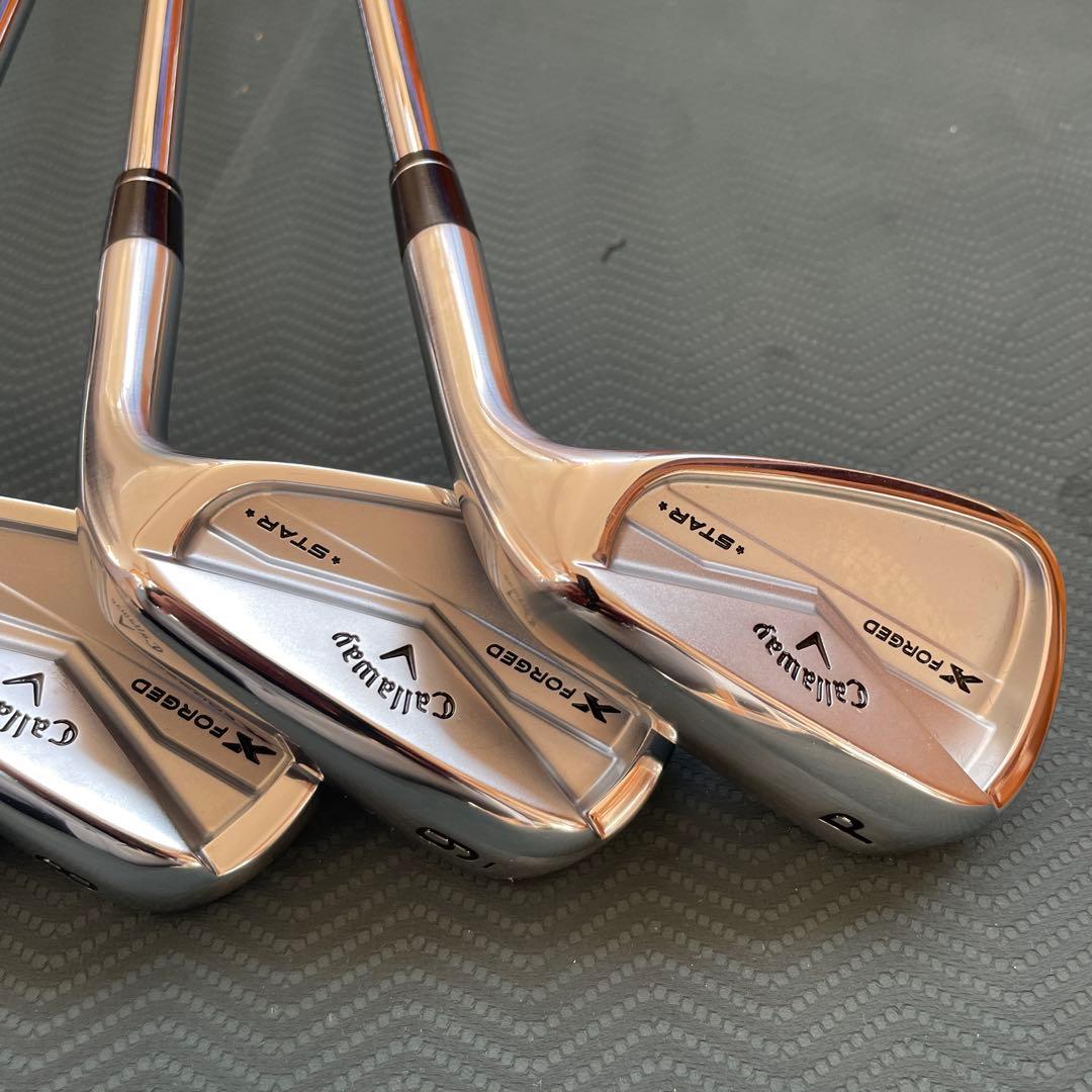 Ｘ-FORGED STAR 2024 950GH 6本 アイアンセット極美品