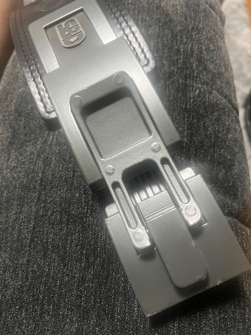 SBD トレーニング・パワーベルト 黒/赤　13mm Sサイズ