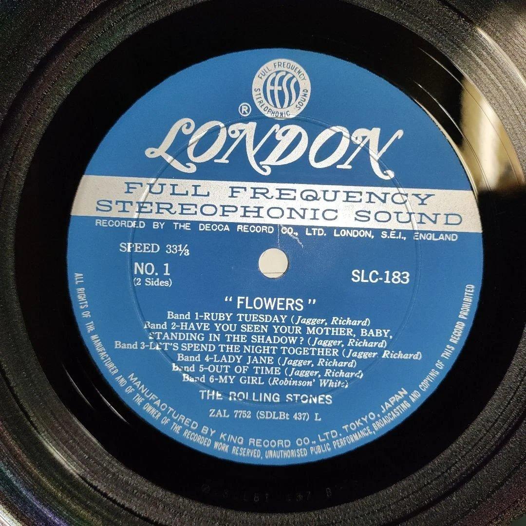 【美品ＬＰレコード】ローリング・ストーンズ／フラワーズ