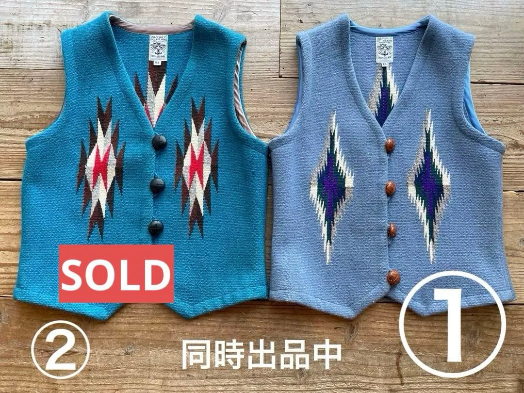 オルテガ① Ortega's チマヨ ベスト beams boy ペンドルトン