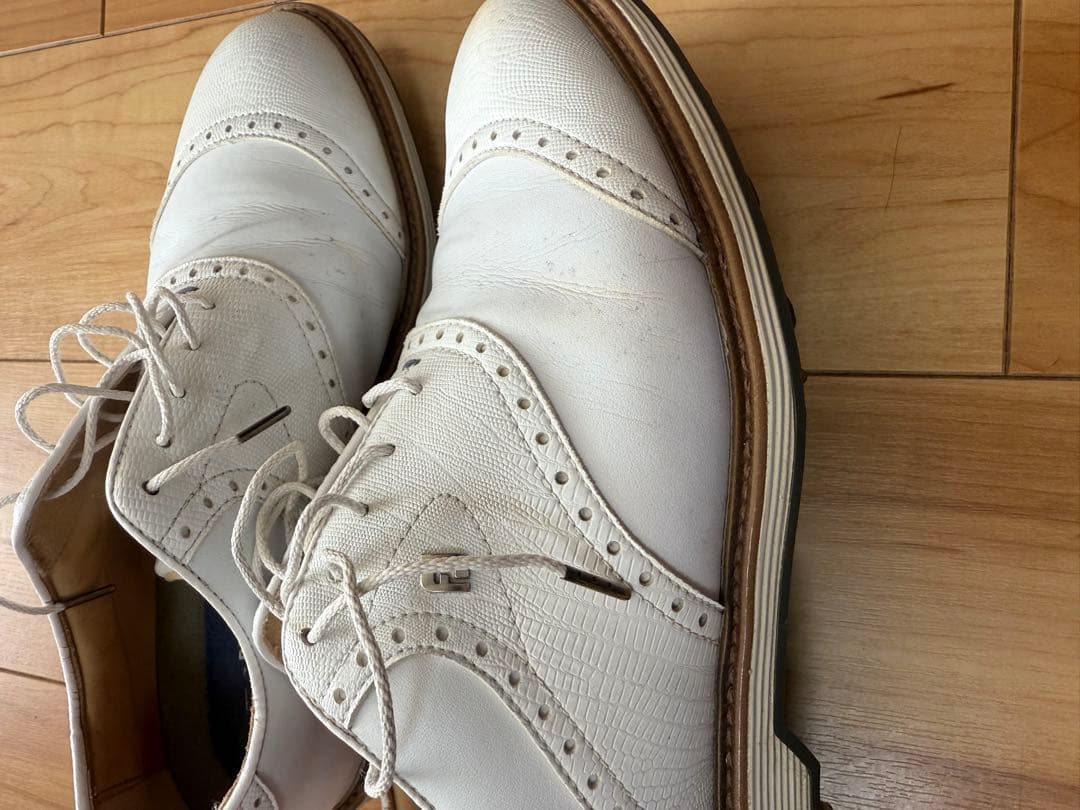 フットジョイスパイク 鋲変えたばかり