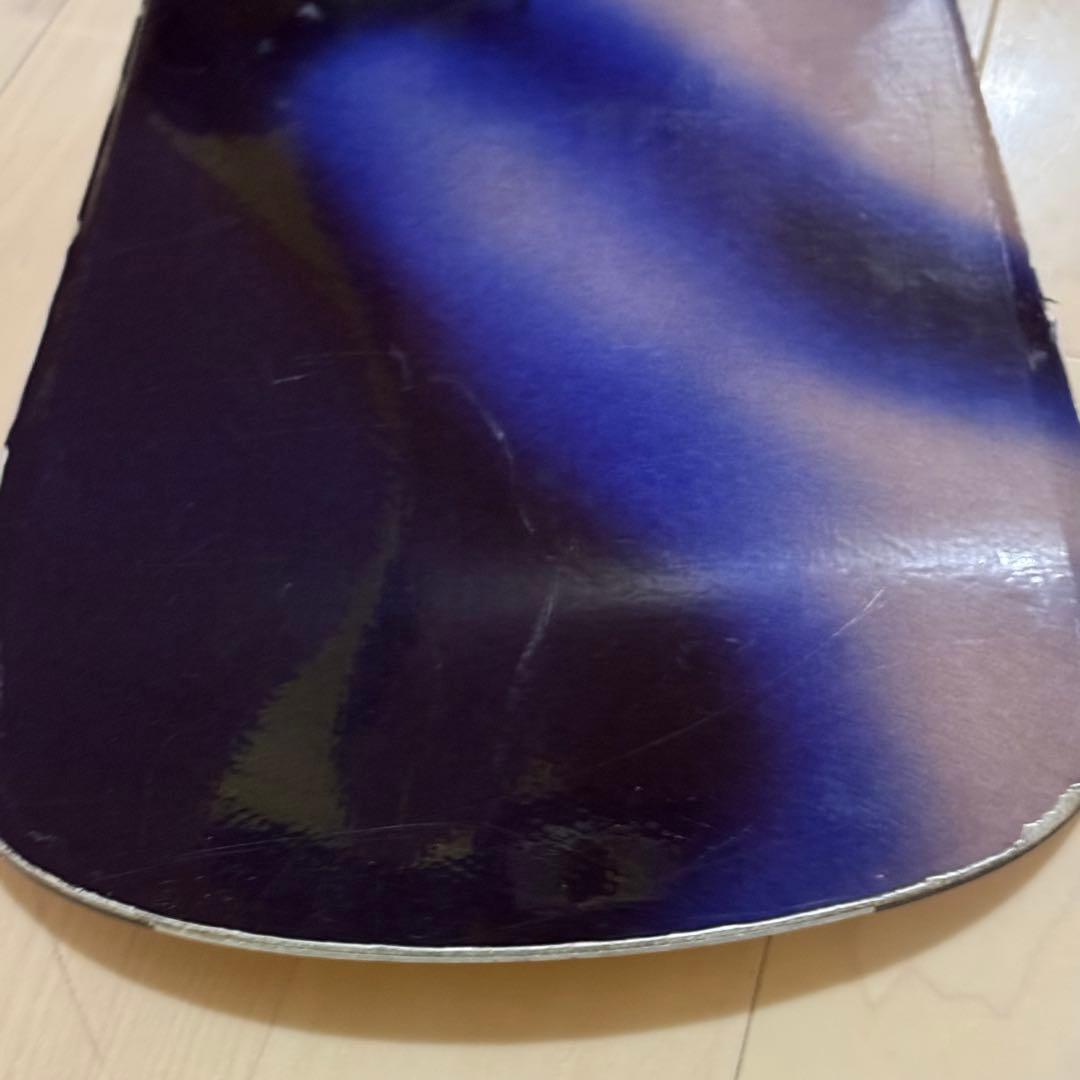 160cm 初心者Drake スノーボード 紫黒　ビンディング付き　2点セット