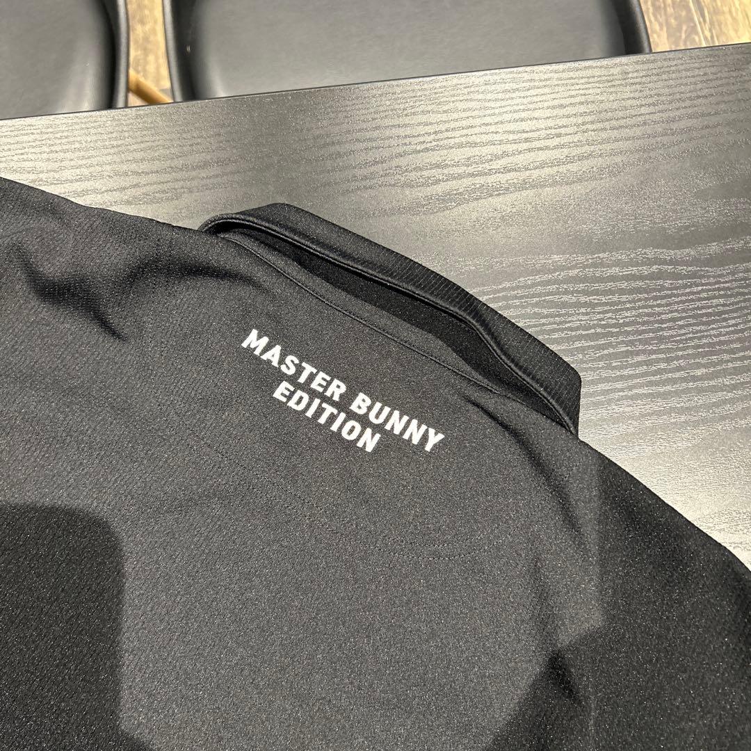 【希少】マスターバニー パーリーゲイツ ゴルフブラックポロシャツ