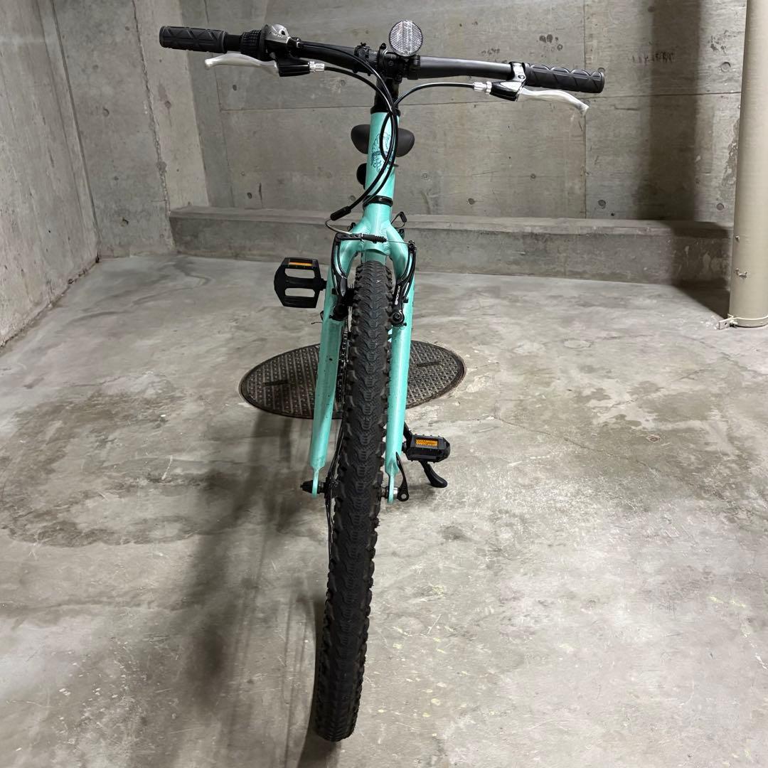 【たのメル便】Bianchi PIRATA 26チェレステ8速 ジュニアMTB