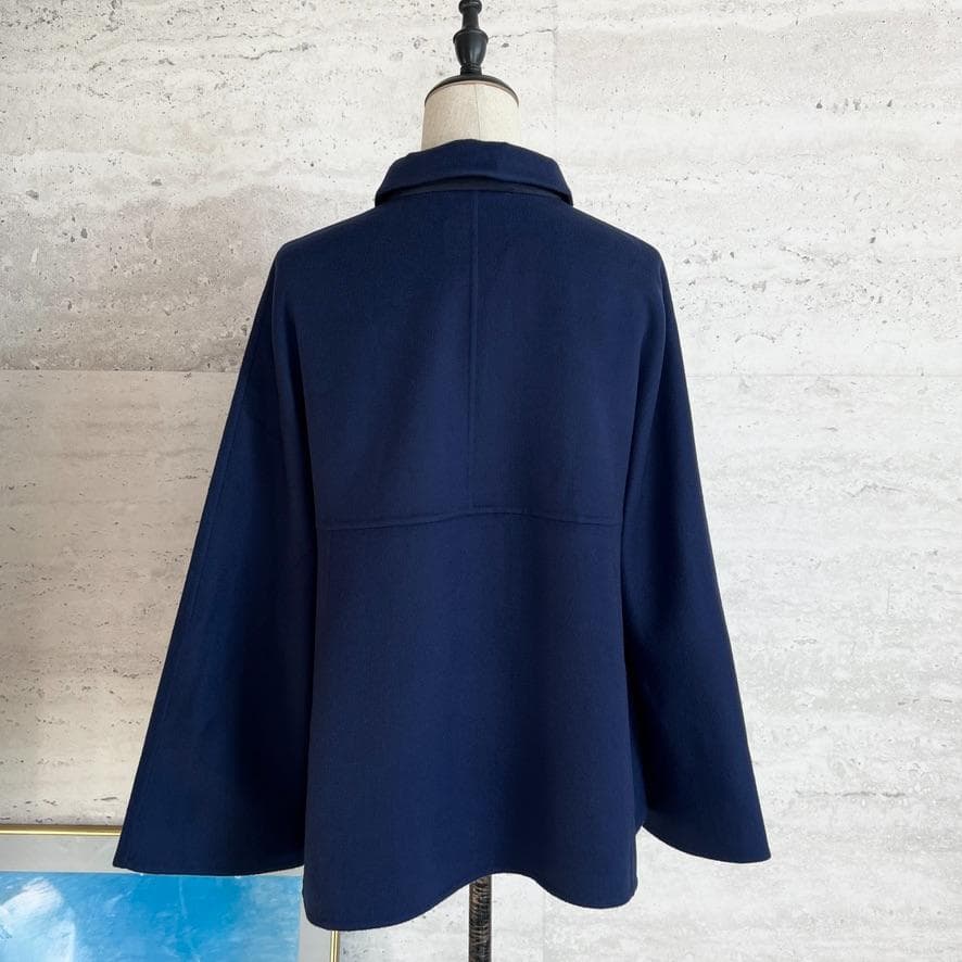 極美品★LOROPIANA★カシミヤ★レザー★ダブルフェイス★ジャケット★コート